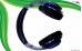 هدست بلوتوث بیتس رم خور آبی Headphone Bluetooth TM-010