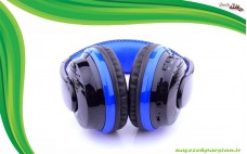 هدست بلوتوث MX666 آبی Wireless Headphone MX666 Blue