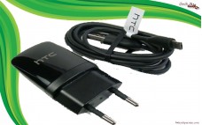 شارژر اصلی اچ تی سی همراه با کابل USB